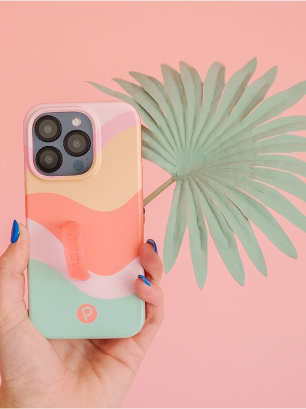 Loopy Cases Sweet Sorbet X Amber Massey iPhone 14 Pro 6.1 in Phone Case Dust Bag